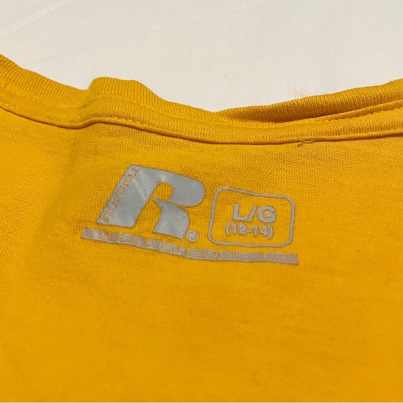 Ferris State Bulldogs Football Russell Long Sleeve Shirt Girls Size Large 12-14 - Picture 4 of 16